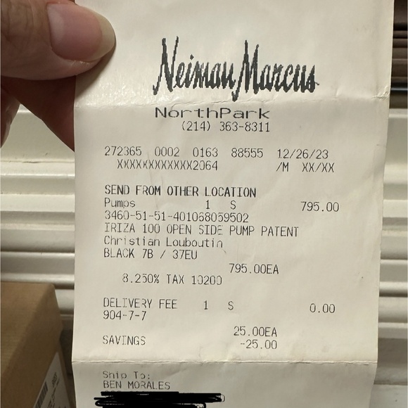 Christian Louboutin Iriza Patent Open-Side Red Sole Pump - Picture 7 of 7